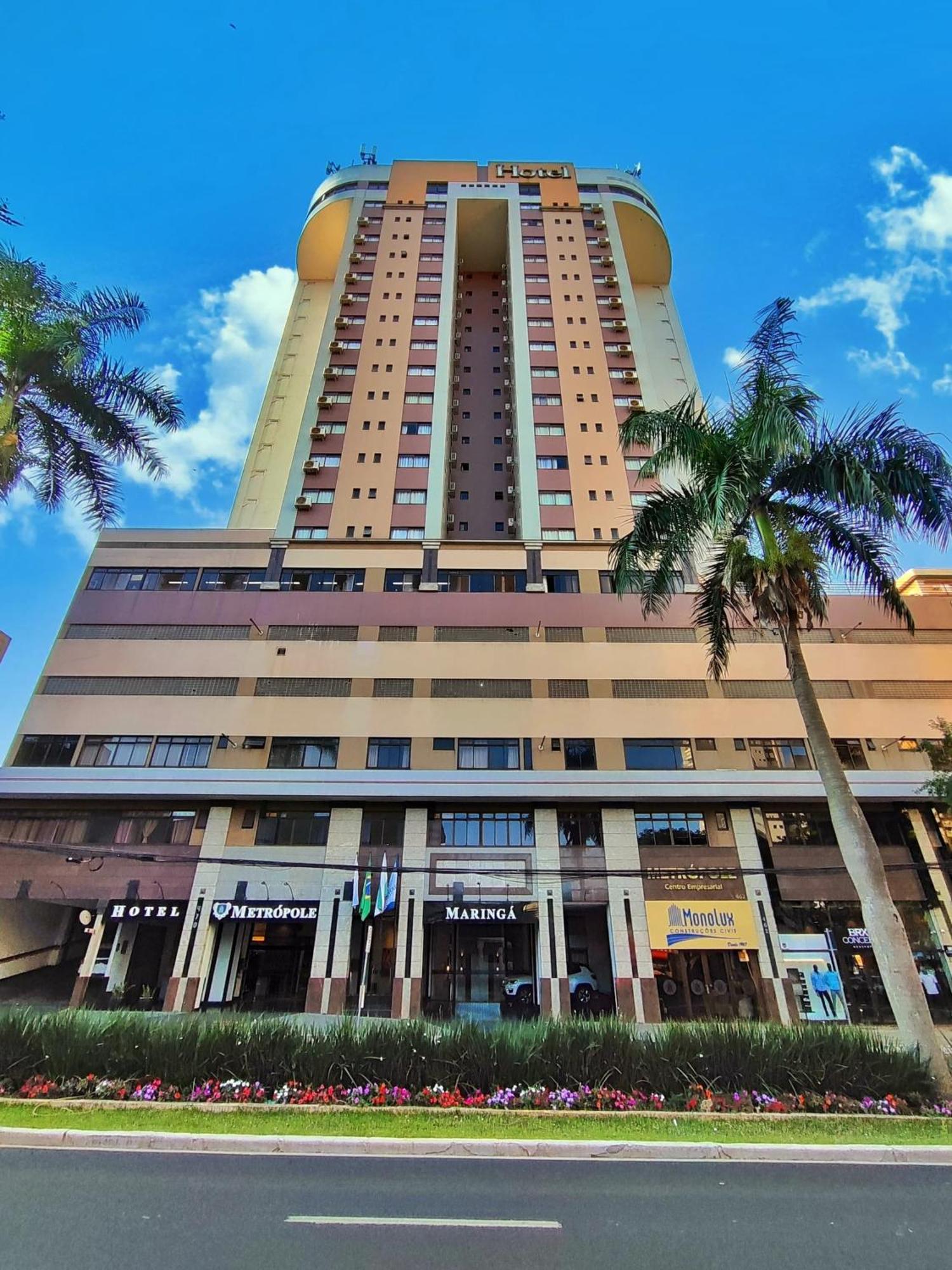 Hotel Metropole Maringá Exteriör bild